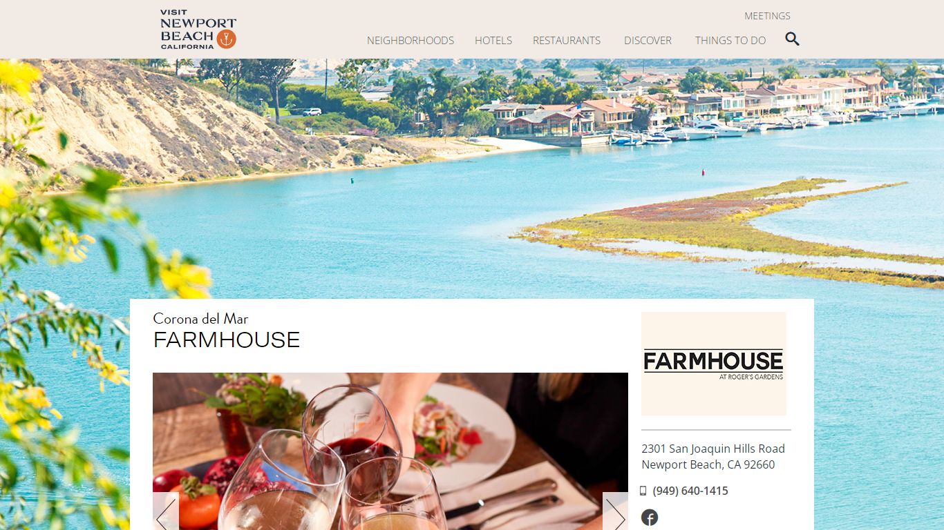Farmhouse | Visit Newport Beach